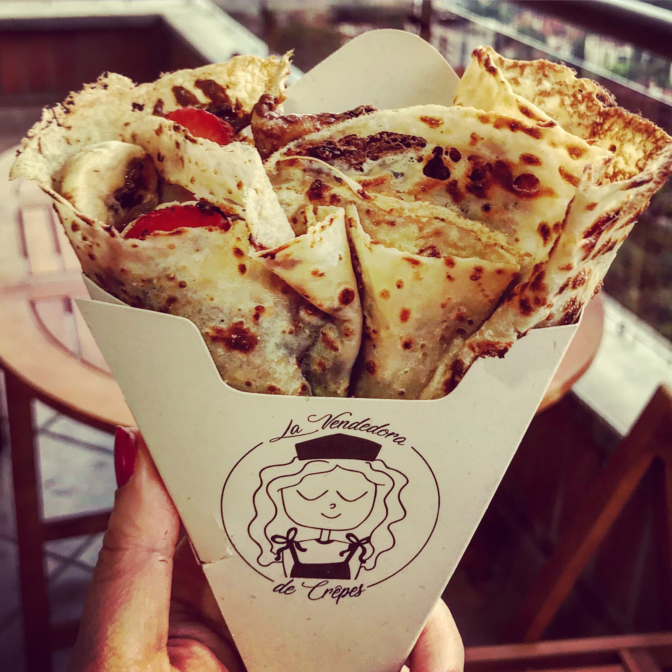 Mig, la vendedora de crêpes